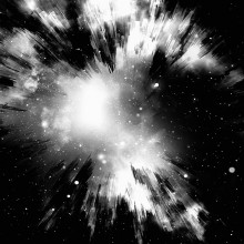 Artist's impression of the Big Bang.