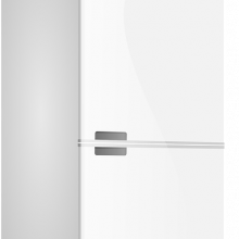 A white fridge