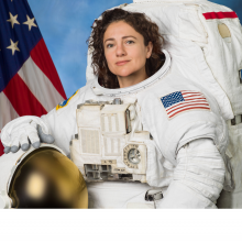 Astronaut and physiologist Jessica Meir