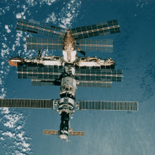 The MIR space station