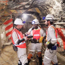 Chris Smith interviews microbiologist Kay Kuloyo who is looking for extreme bacteria living kilometres underground in gold mines