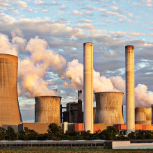 Power stations are a major source of greenhouse gas emissions