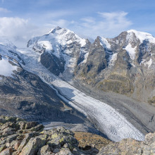 An Alpine glacier