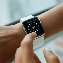 A smartwatch A smartwatch