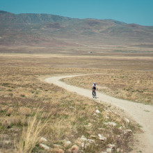 Arid dryland plain
