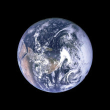 Earth rotated