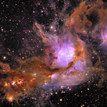 Messier 78 image taken from Euclid