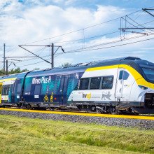 A Siemens Mobility hydrogen train A Siemens Mobility hydrogen train