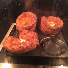 this is a picture of some Yorkshire puddings