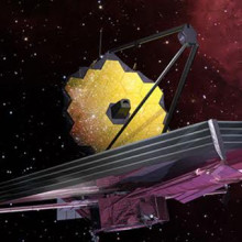 Artist's impression of the James Webb Telescope