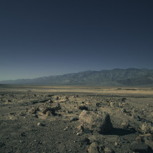 Rocks in the desert