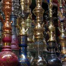 Shisha pipes in Egypt