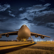 A military plane