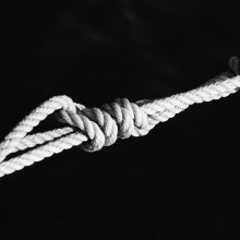 A knotted rope