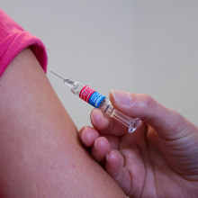 A vaccination.