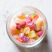 Sweets in a jar
