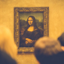 An image of the Mona Lisa