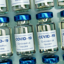 Covid vaccine vials