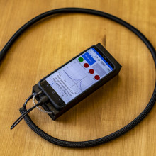 The tympanometer, minus the smartphone, can be assembled for a material cost of around $28. The hardware design and software code are open-source and freely available.