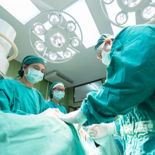 An operation / surgery