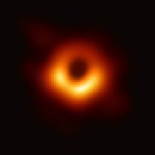 Event Horizon Telescope (EHT) researchers unveiled the first direct visual evidence of the supermassive black hole in the centre of galaxy Messier 87.