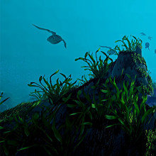 A screenshot from the game Ecosystem