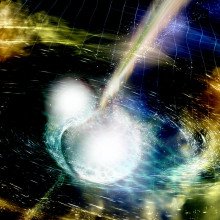 colliding neutron stars