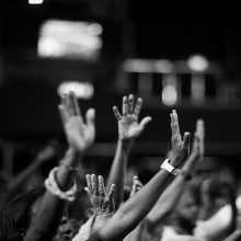 A show of raised hands