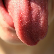 A human tongue