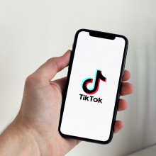 TikTok phone screen 