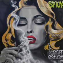 E cigarette grafiti