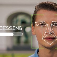 Facial recognition scan