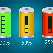 Battery levels