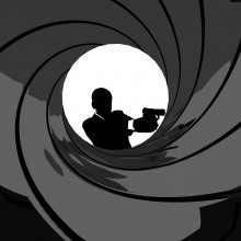 James Bond gun barrel
