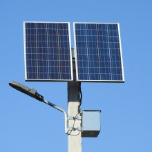 solar panel with battery