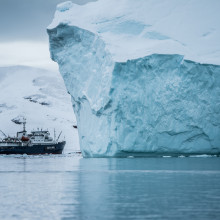 Shipping in Antarctica