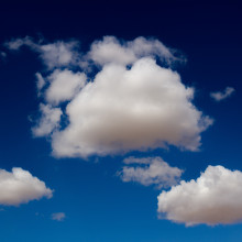Trio of clouds
