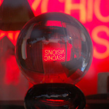 Psychic crystal ball Psychic Visions in Crystal Ball