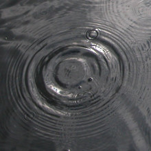 Ripples on water - wonderful stuff