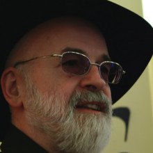 Sir Terry Pratchett at the Elf Fantasy Fair in the Netherlands