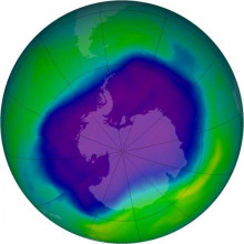 The hole in the Ozone layer, September 2006