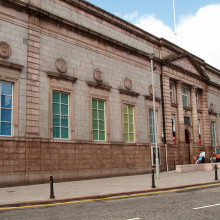 Aberdeen Art Gallery, picture taken from Schoolhill