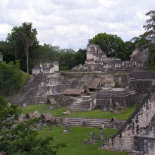 North Acropolis, Tikal, Guatemala.