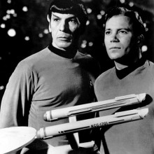 Mr Spock and Captain Kirk