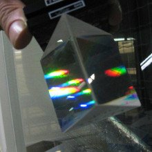 Light in a prism