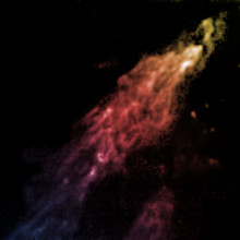 Smith's Cloud which is on a collision course with our galaxy over the next 20-40 million years.