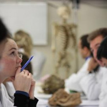 Learning from beyond the grave - medical students in the Dissection Room