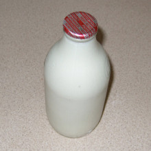 A bottle of Milk